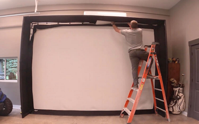 DIY高尔夫模拟器时如何选择合适的投影仪